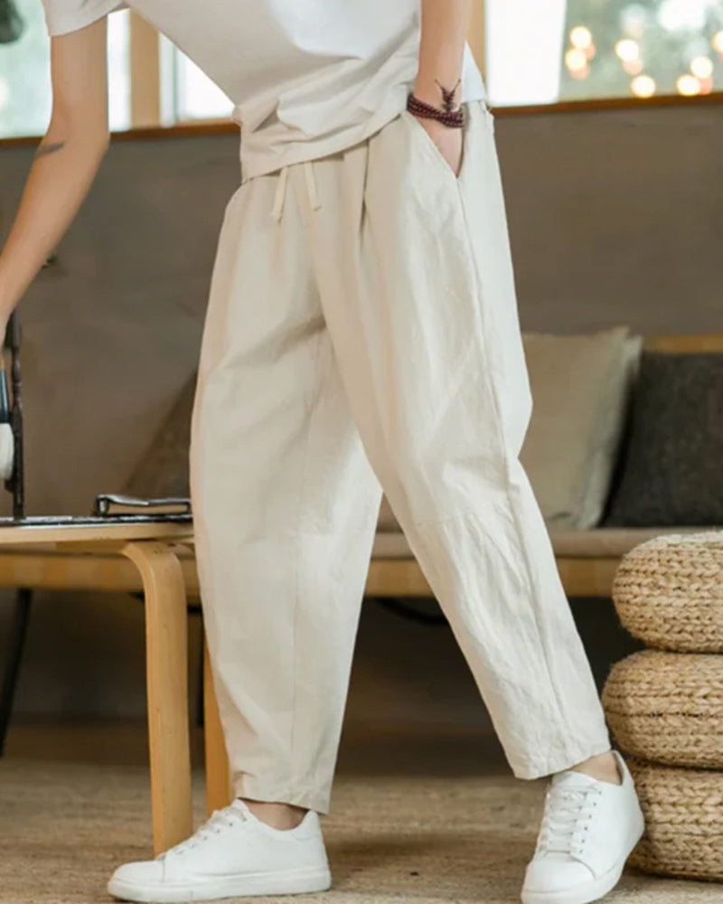 Classy Cotton Pantalon