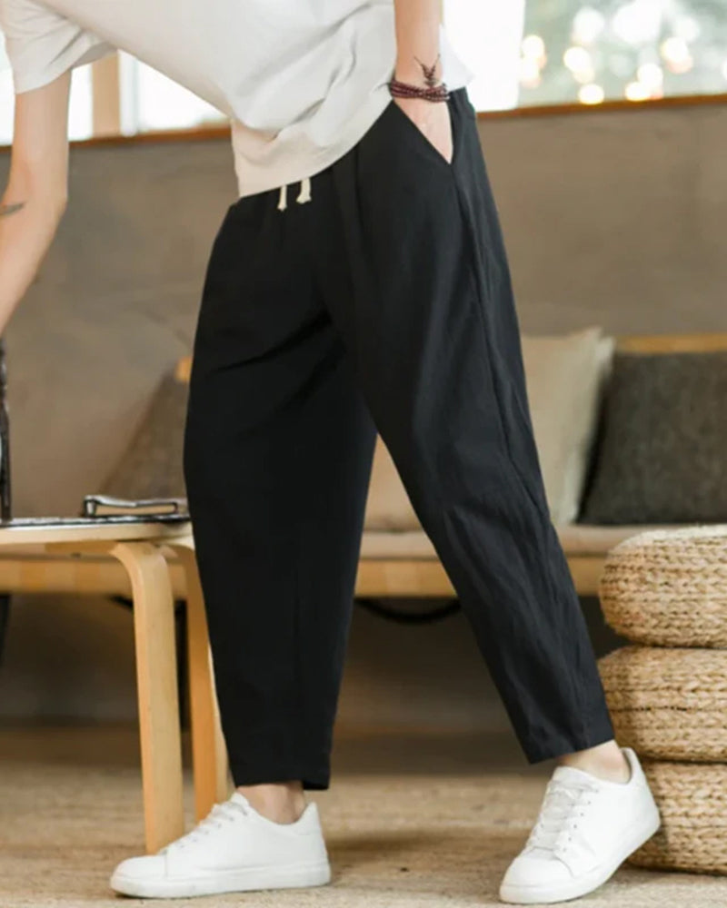 Classy Cotton Pantalon